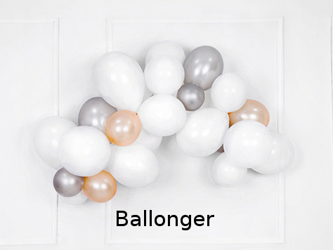 Ballonger i härliga färger